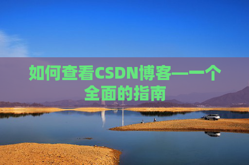 如何查看CSDN博客—一个全面的指南